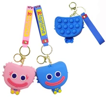 

Pop It Game Sausage Doll Bag Fidget Toys Decompression Kawaii Little Monster Change Cosmetic Gift Prize Soft Decompression Toy