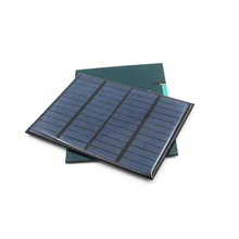 12v 1.5w painel solar padrão de silício policristalino epóxi diy módulo carga energia da bateria mini célula solar