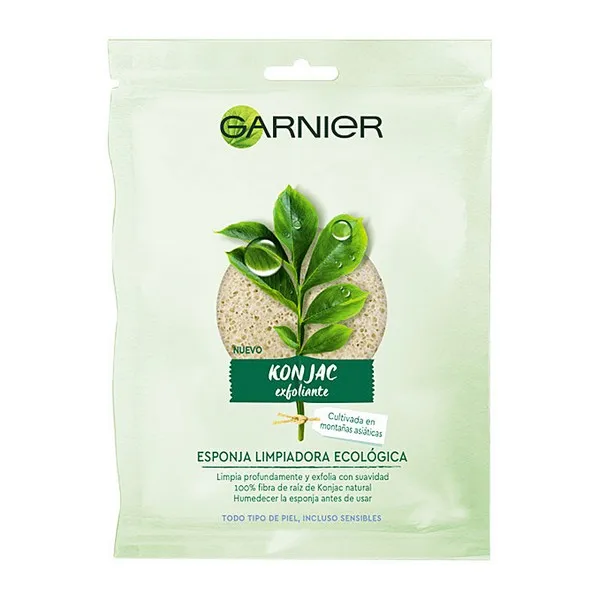 Отшелушивающая губка для лица Bio Konjac Garnier | Красота и здоровье