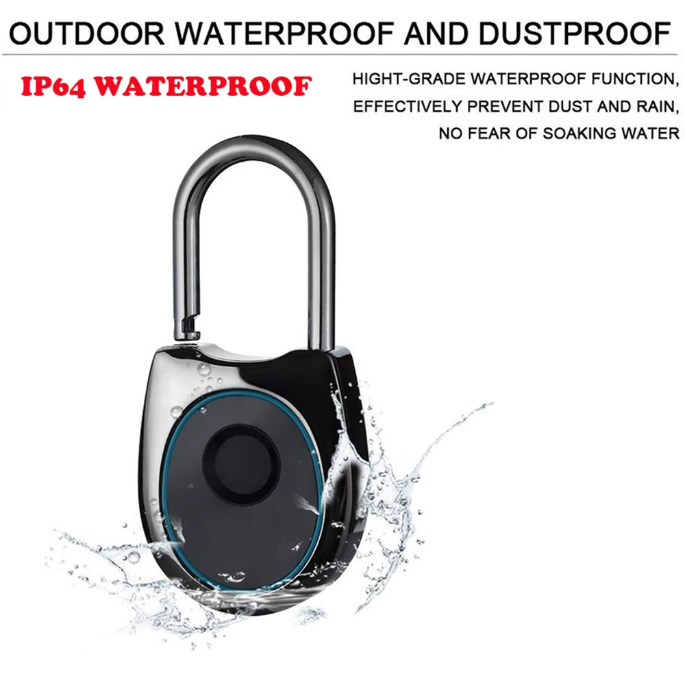 thumbprint bike lock