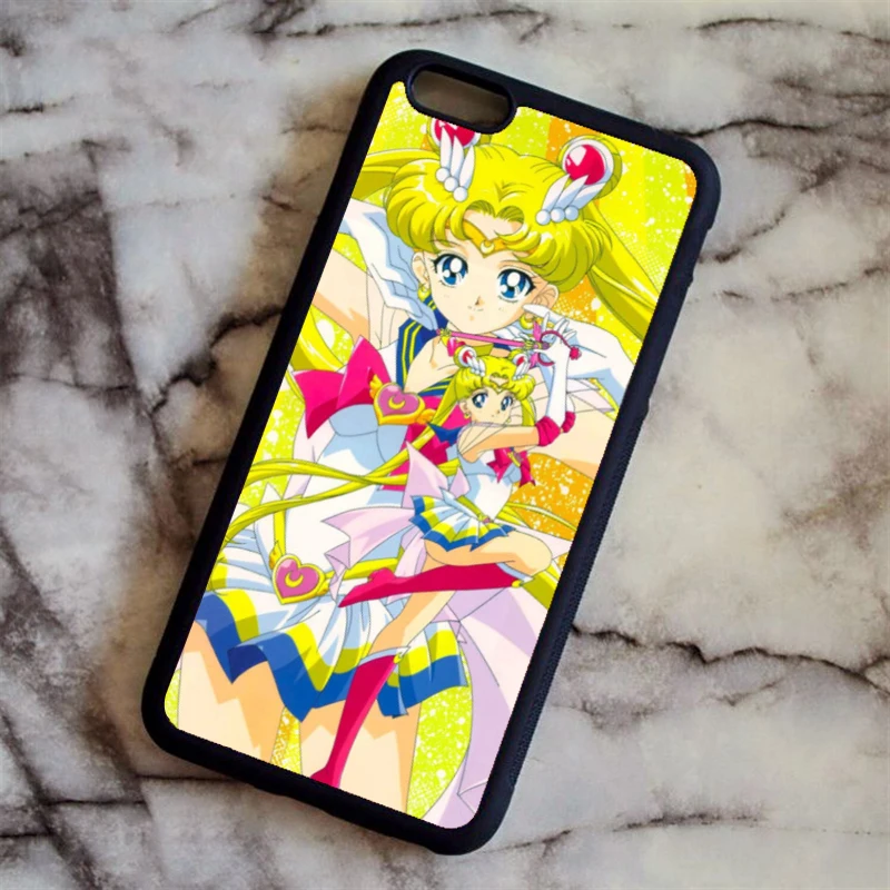 KETAOTAO Сейлор Мун красивая девушка телефон чехол s для iPhone 4S SE 5C 5S 6S 7 8 SE 5Plus XR XS Max Чехол Мягкий ТПУ резиновый силиконовый - Цвет: Розовый