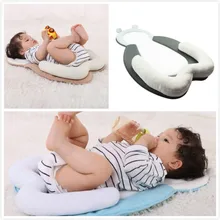Детская подушка для новорожденного младенца против скатывания Матрас Подушка для анти плоская голова детская спальная позиционная площадка хлопок подушка