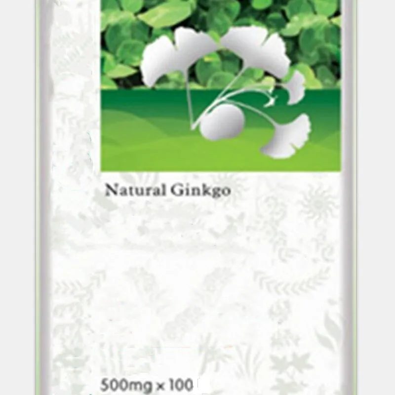 

Natural Ginkgo Biloba Extract 100pcs Improve microcirculation and memory, inattention, anti-aging