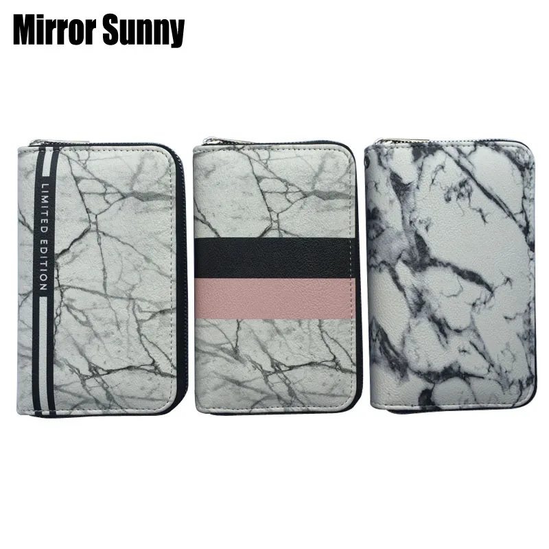 Women's Wristband Wallet Large Capacity Zipper Card Purse Hot Sale Female Leather Printed Coin For Summer High Quality | Багаж и сумки