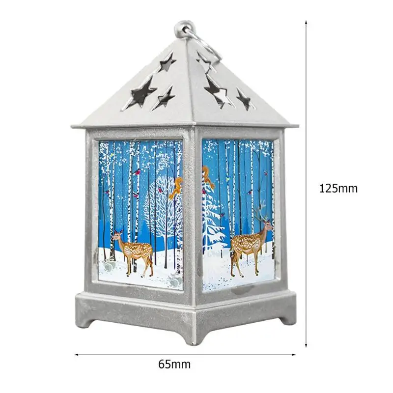 Home Lights Xmas Garden LED Night Battery Creative Coloured Drawing Warm White Powered Ornament Gift Decor Party Tree