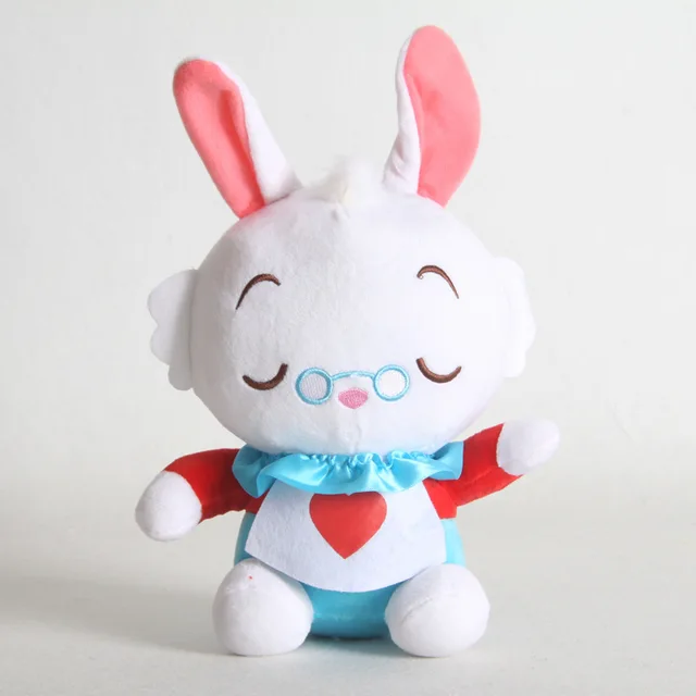 Alice Wonderland White Rabbit Plush  Alice Wonderland Stuffed Animals -  Disney White - Aliexpress