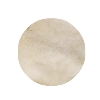 

Yibuy Natural Goatskin Drum Head for 8 inch African Tambourine Accessory Yellow