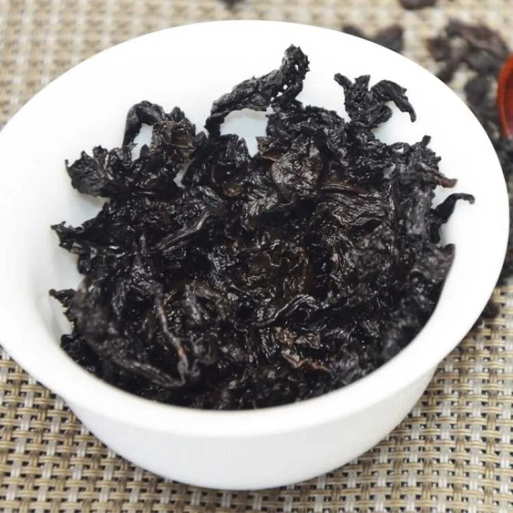 Китайский класс черный улун чай масло вырезанный черный улун чай черный чай забота о здоровье чай 250 г независимая пузырьковая упаковка