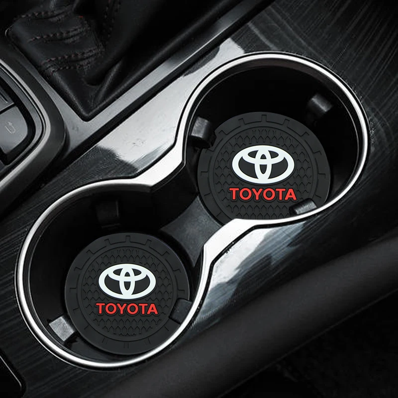 

Car Cup Anti-slip Mat for Toyotas Corolla Yaris Rav4 Avensis Auris Camry C-hr 86 Prius Car Accessories Auto Non-slip Pad Gadgets
