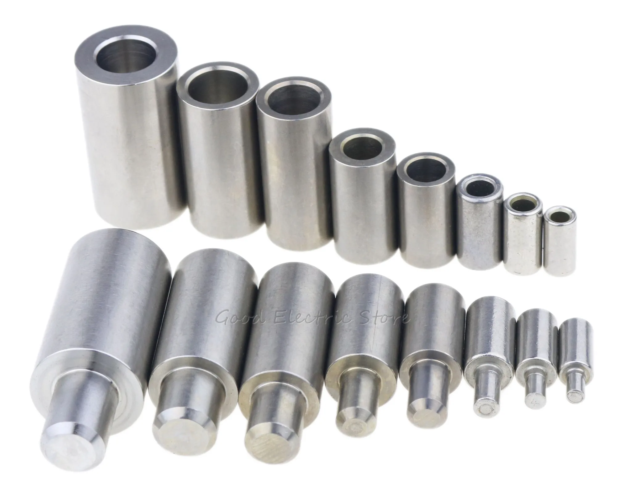 201 Stainless Steel Door Shaft, Welded Hinged Cylindrical Door Shaft