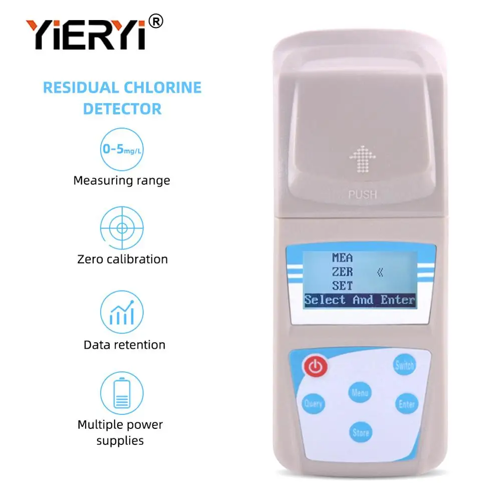 yieryi ZYL Portable residual chlorine analyzer, residual chlorine