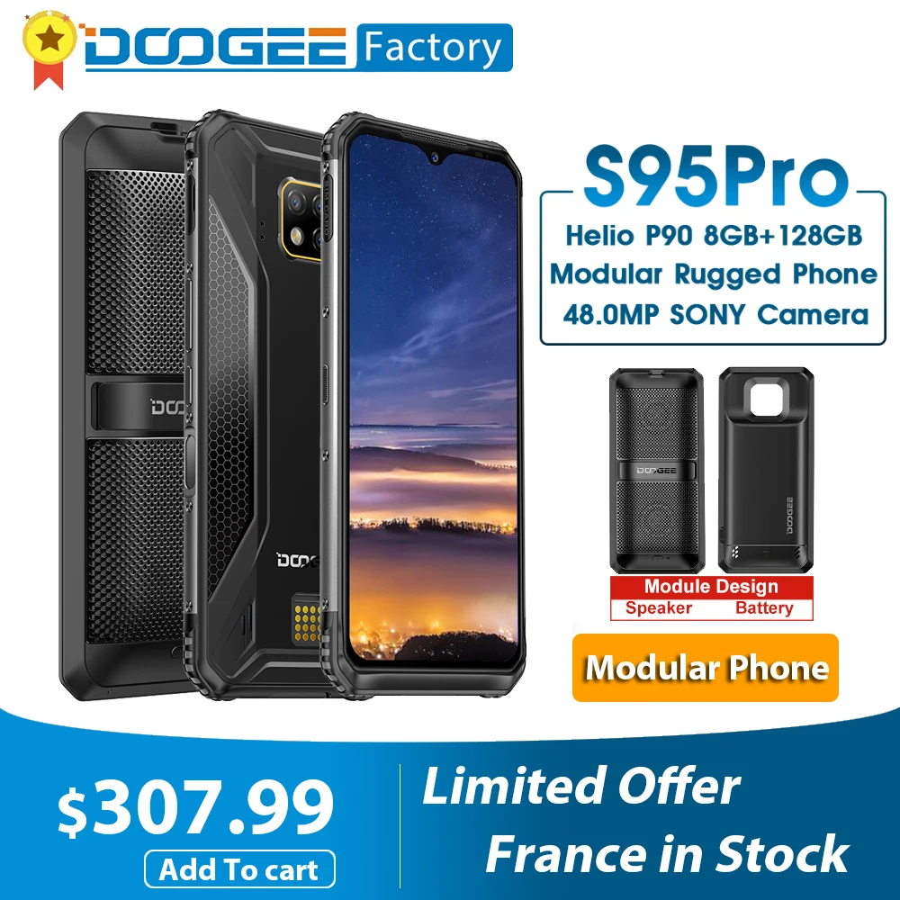 Doogee S95 Pro Modular Rugged Phone Design Specs Review Price And More Igeekphone China Phone Tablet Pc Vr Rc Drone News Reviews