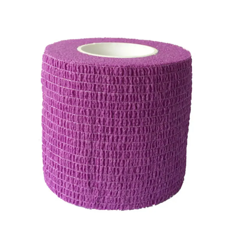 Водонепроницаемый лечебной физкультуры бандажная лента мышцы уход спортивный тейп эластичная физиотерапия терапевтическая лента - Цвет: Purple