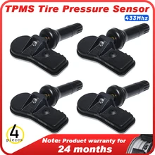 

4PCS Genuine Monitor TPMS 433MHZ Tire Pressure Sensor Fit For Volvo S60 S90 V60 V90 XC90 31362304