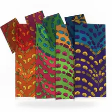 Новое поступление африканская мода Классическая восковая печать partter Анкара шелк macthing шифон для женщин Свадебное платье