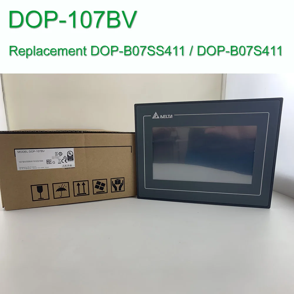 Delta DOP-107BV HMI сенсорный экран 7 дюймов интерфейс человек-машина дисплей заменить DOP-B07S411 DOP-B07SS411 B07S410