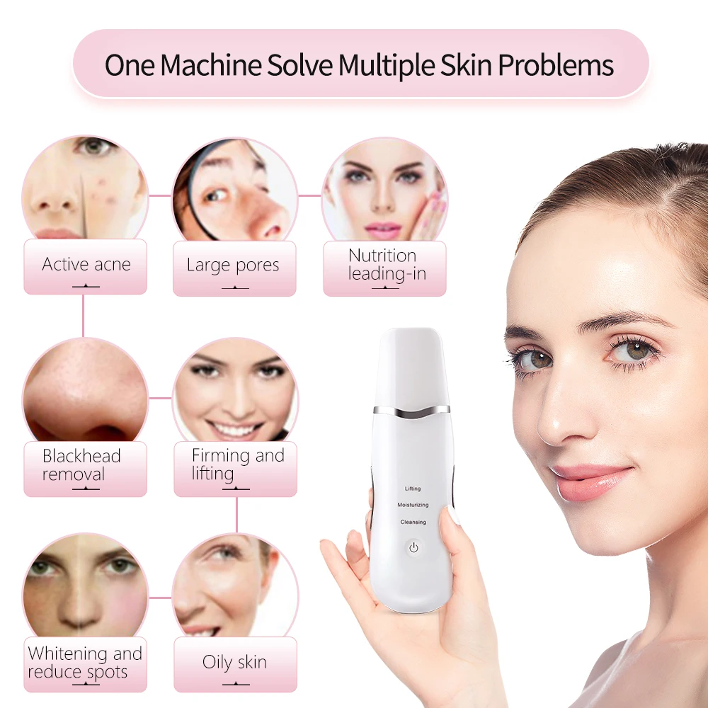 Kaufen Beauty Star Ultraschall Gesichts Haut Wäscher Ion Tiefe Gesicht Reinigung Peeling Wiederaufladbare Ultraschall Haut Wäscher Hautpflege