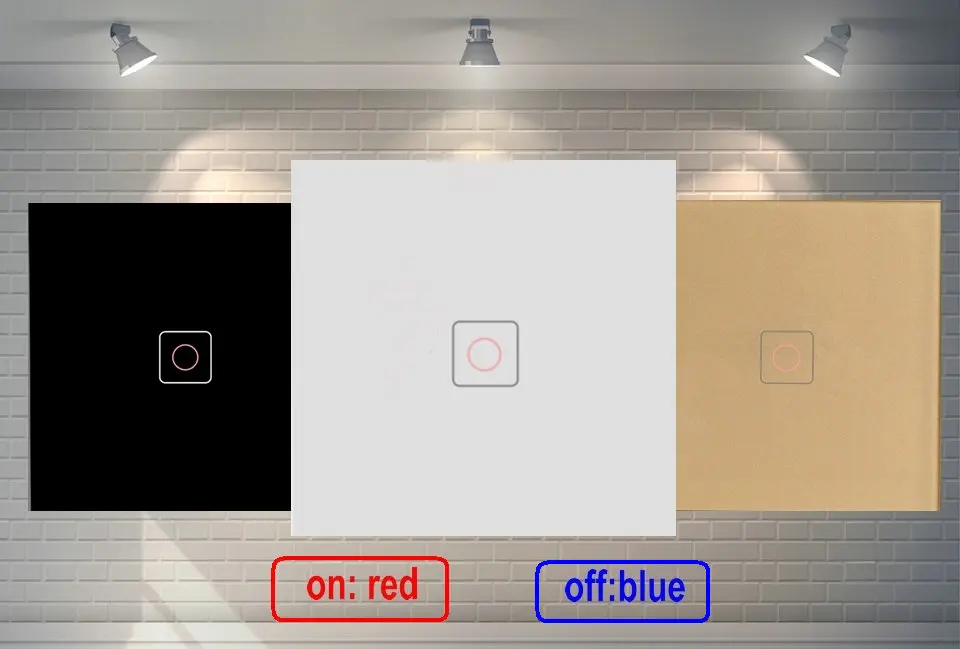 1/2/3 ЕС Стандартный настенный светильник сенсорный выключатель 220V смарт-переключатель с Водонепроницаемый закаленное Стекло Панель для светодиодный настенный светильник s