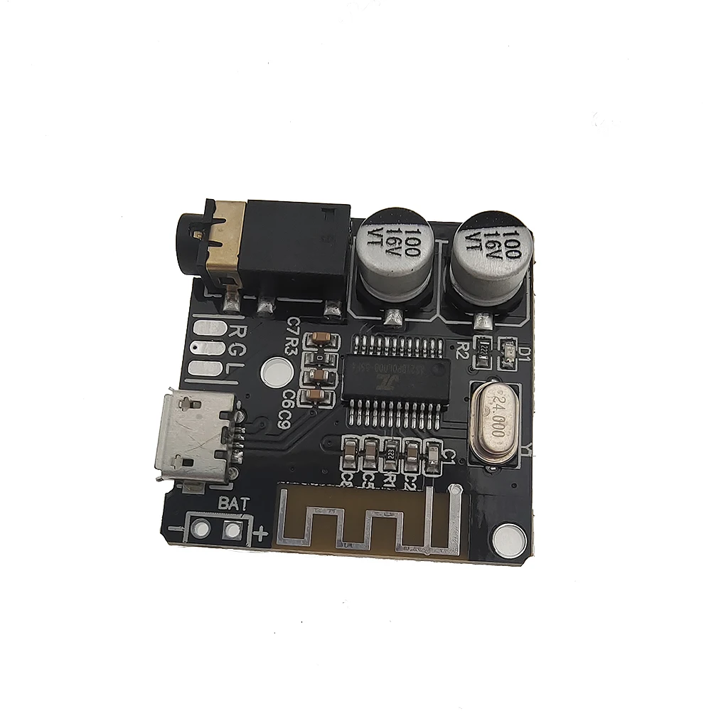 Bluetooth MP3 Decoder VHM-314 Bluetooth-Compatible Audio Receiver Module MP3 Lossless Decoder 3.7-5V Wireless Stereo Music Decoding Amplifier Board