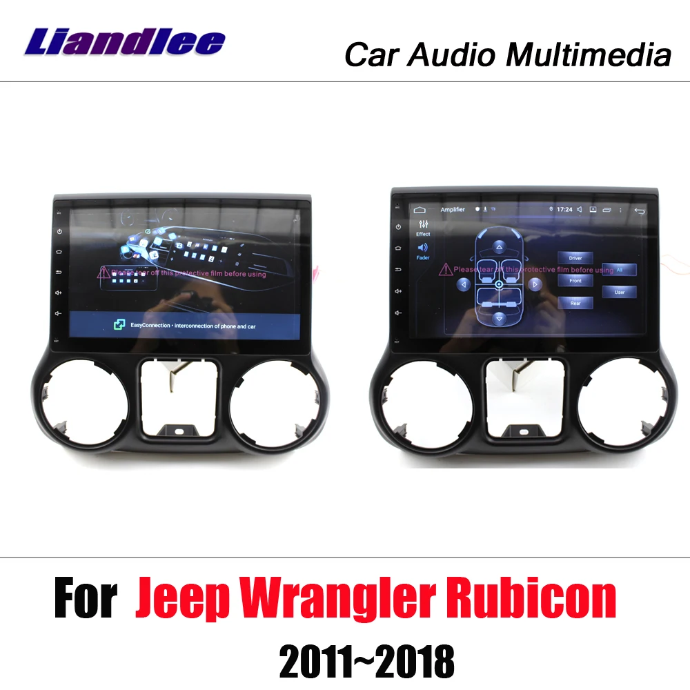 Discount Liandlee Car Android System For Jeep Wrangler Rubicon 2011~2018 Radio Video Mirror link GPS Navi Navigation HD Stereo Multimedia 4