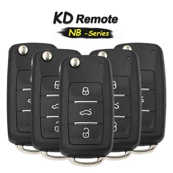 

KEYECU 5x NB-Serie NB08 Universal Remote 3 Button for KD900 KD900+ URG200, KEYDIY Remote for NB08-3 (all functions in one key)