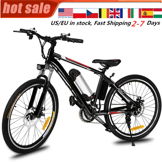 Powerful Electric Bike 26 Inch 250W EBike 21 Speed Electric Mountain Bicycle Electric Car City Road Bicicleta Folding Cycling 1