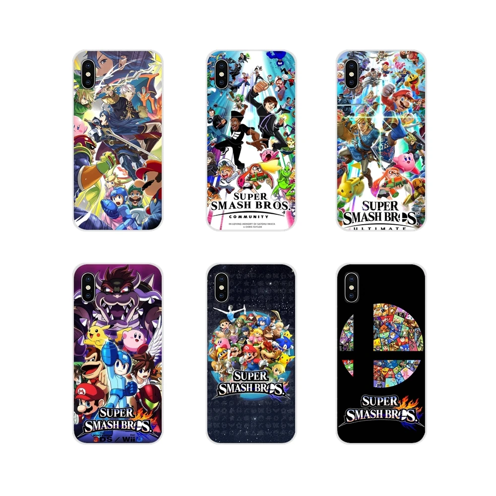 

For Huawei Mate Honor 4C 5C 5X 6X 7 7A 7C 8 9 10 8C 8X 20 Lite Pro Accessories Phone Cases Covers cartoon Super smash bros