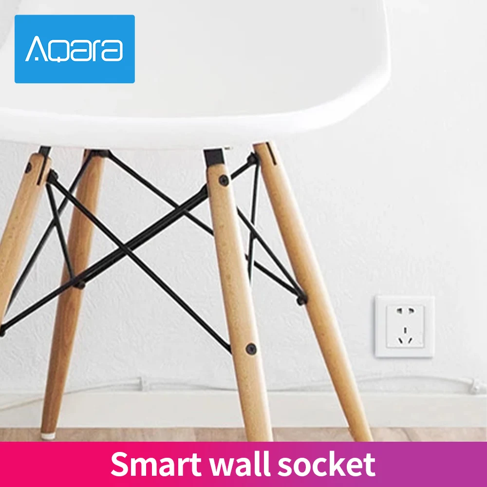 Aqara розетка Smart Home ZigBee Wi Fi Беспроводной приложений благодаря пульту Управление