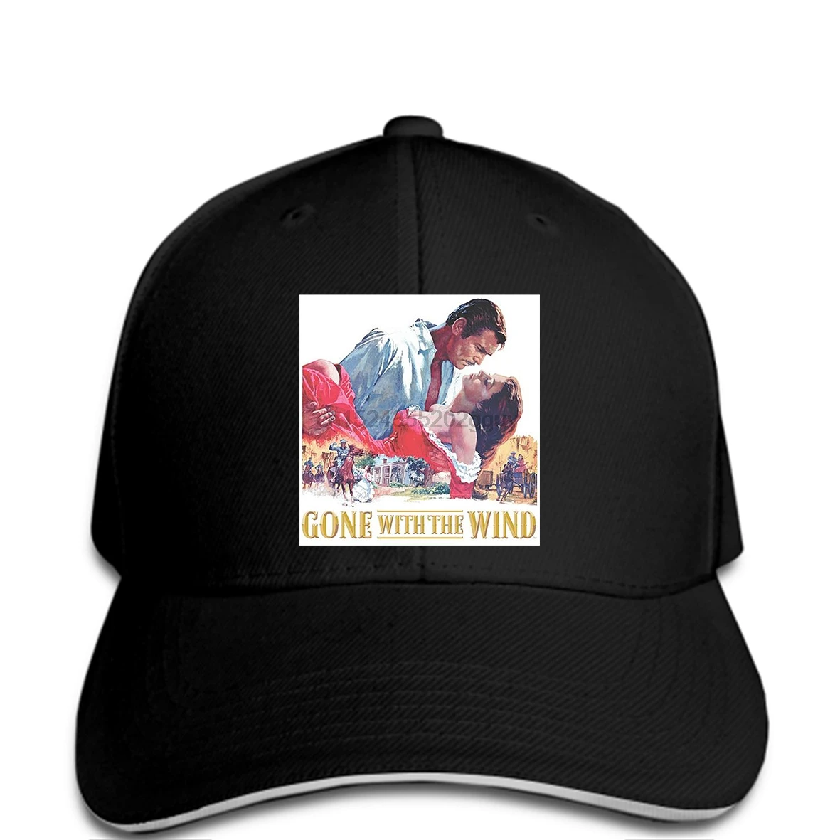 Забавная Мужская бейсболка, новинка, кепка Gone With The Wind On Fire, взрослая Кепка