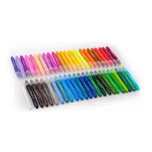 24 цвета водо-растворимое масло пастели детская вращающаяся витой стержень детский сад ручка со смываемыми чернилами