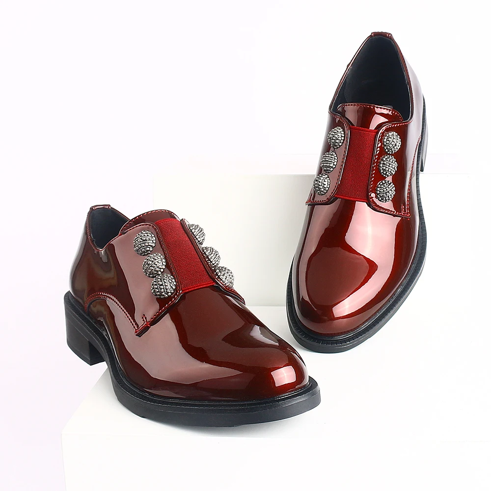 Zapatos CASTELLANOS negros mujer detalle antifaz