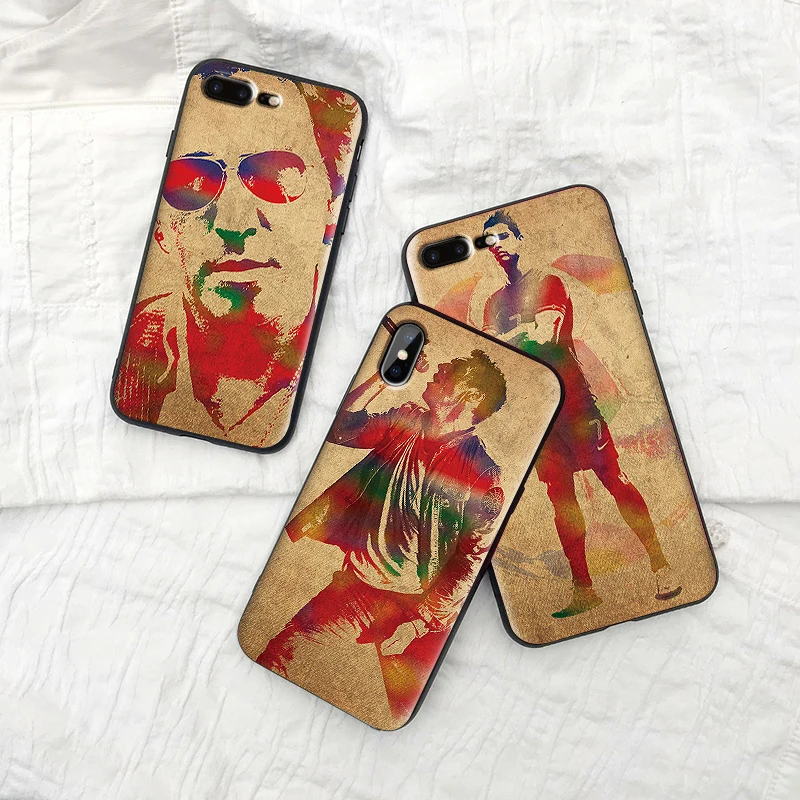 Мягкий силиконовый чехол для телефона iPhone XR TPU 5 5SE 6 6S 7 Plus 8Plus XS X Xr Max 9 с рисунками |