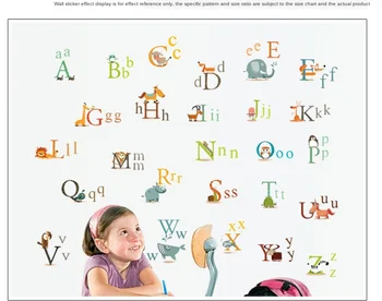 

Self-adhesive Wall Sticker Super Large Living Room Pvc Transparent Film Without White Edge English Letter Sticker