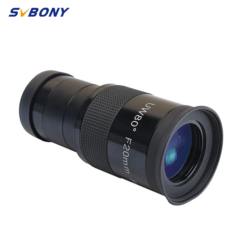

SvBony Astronomical Telescope HD Ultra-Wide-Angle Eyepiece 2" F20mm UW80 80-Deg Ultra Wide Angle Eyepiece for Astronomical Teles