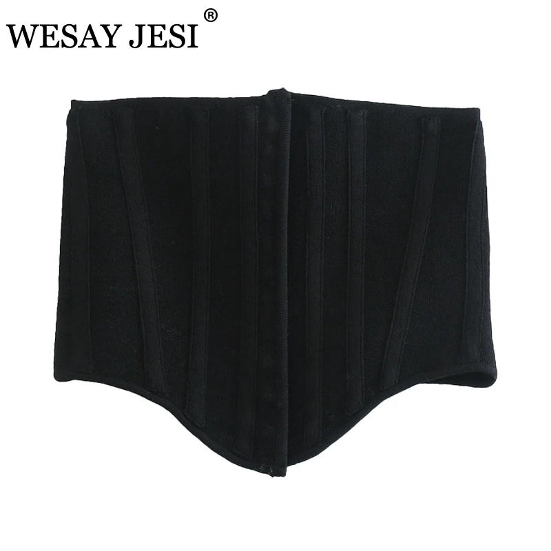 WESAY JESI женский модный эластичный корсет с широкими лентами поясной ремень
