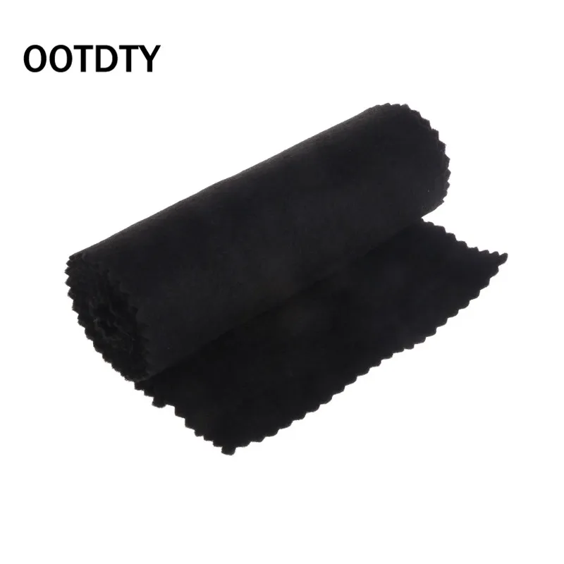 

OOTDTY 88 Keys Black Soft Piano Key Cover Keyboard Dust Proof Moisture Flannel Cloth