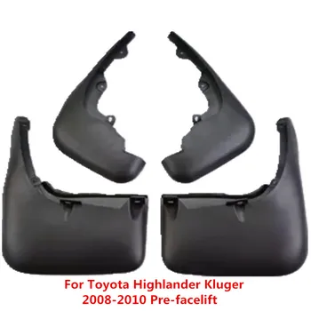 

Car Mudflaps For Toyota Highlander Kluger 2008 2009 2010 Pre-facelift Splash Guards Mud Flap Mudguards Fender
