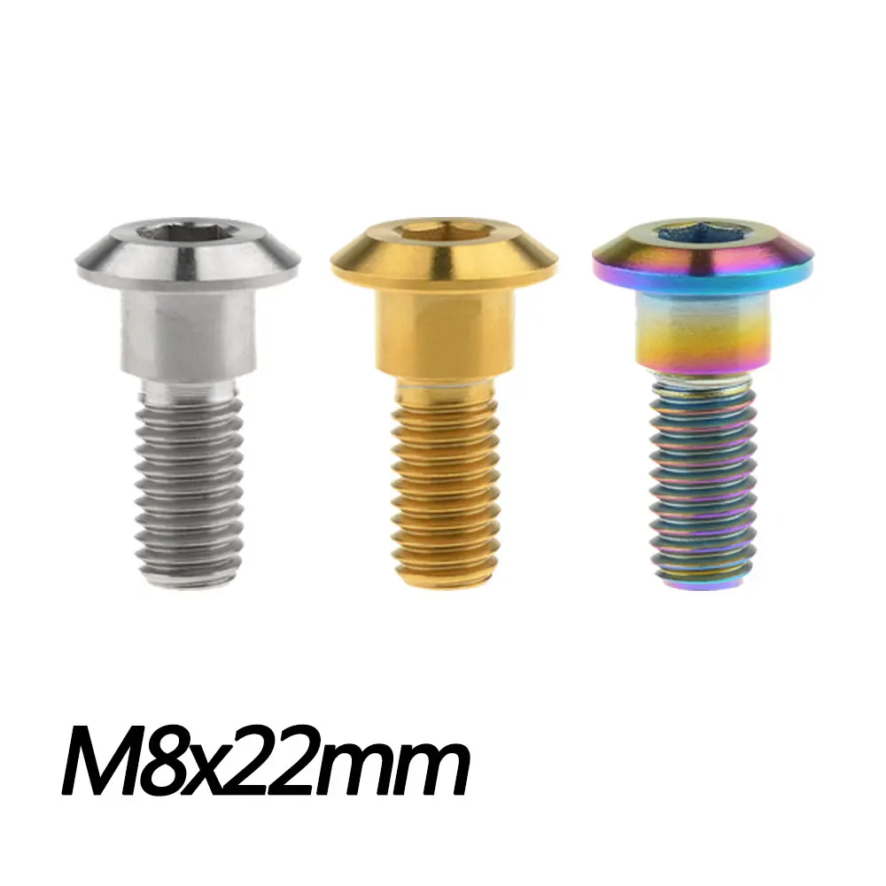 

5Pcs Titanium Bolts M8X22mm Motorcycle Brake Disc Screws Bolts for Suzuki Motorcycle Parts Fasteners