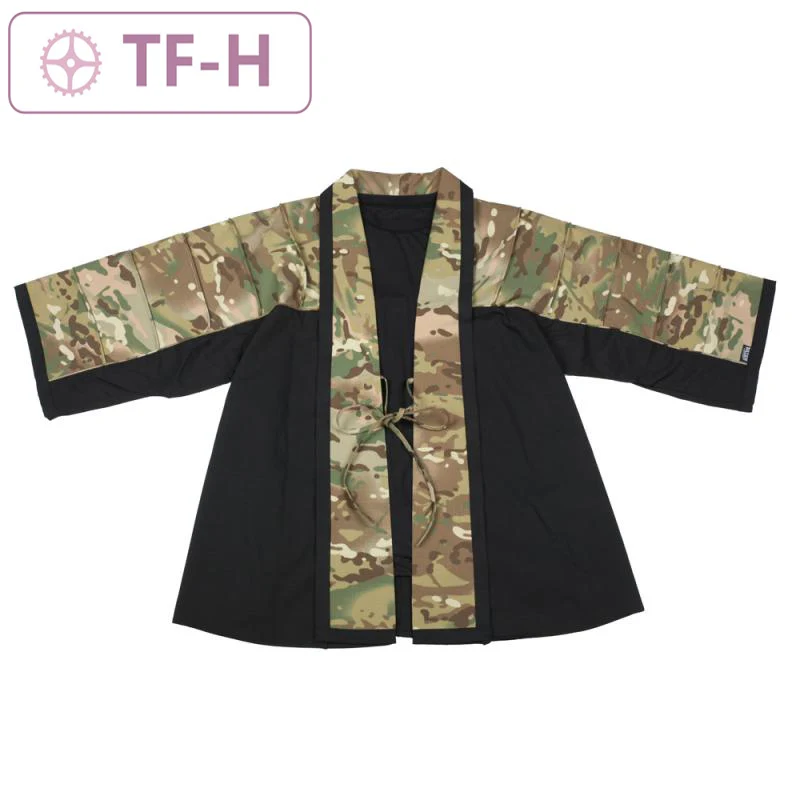 Improved Embroidered Shirt Work Clothes Training Jacket Outdoor Tactical Hunting Coat Cloak Combat Haori Airsoft-Smoke Polo Shirt Mens Shirts Women Shirt