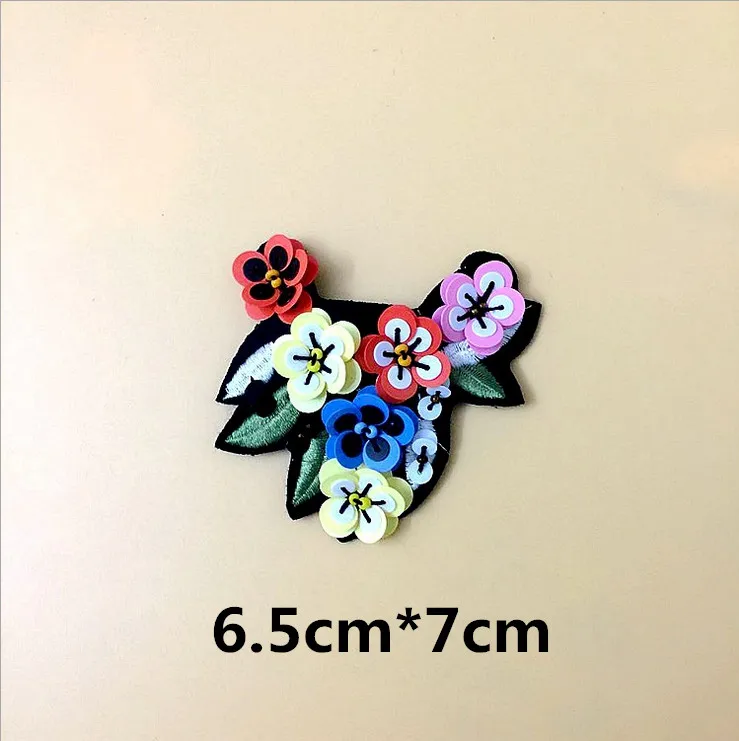 6.5cmx7cm Изысканная тканевая паста ручной работы для ногтей и бусин Блестки цветок гитара одежда Кепка аппликация аксессуары - Цвет: 6.5cmx7cm