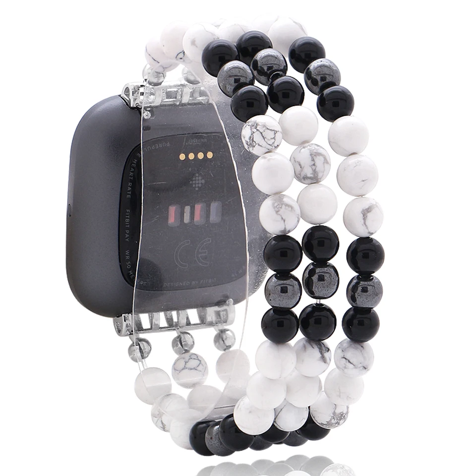 fitbit versa white strap