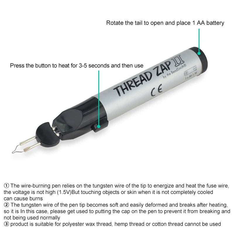 Pointe De Rechange Pour Stylo à Cire De Soudure - Embout Pour Brûleur De Fil, Soudure Cire Fondue Pour Bijoux