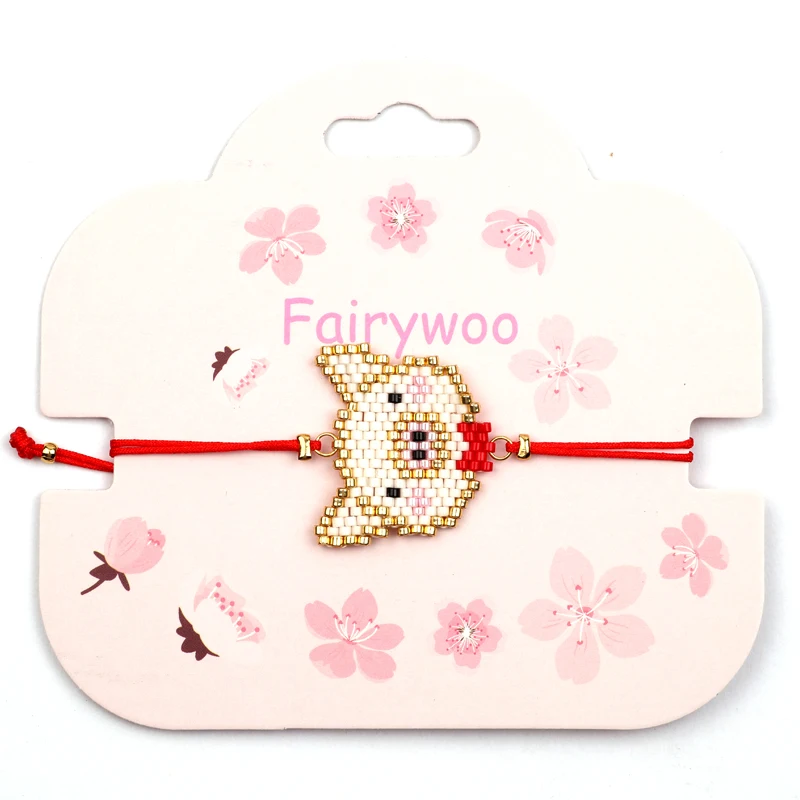 Женский браслет из свиной свинки FAIRYWOO милые браслеты с подвесками аксессуары