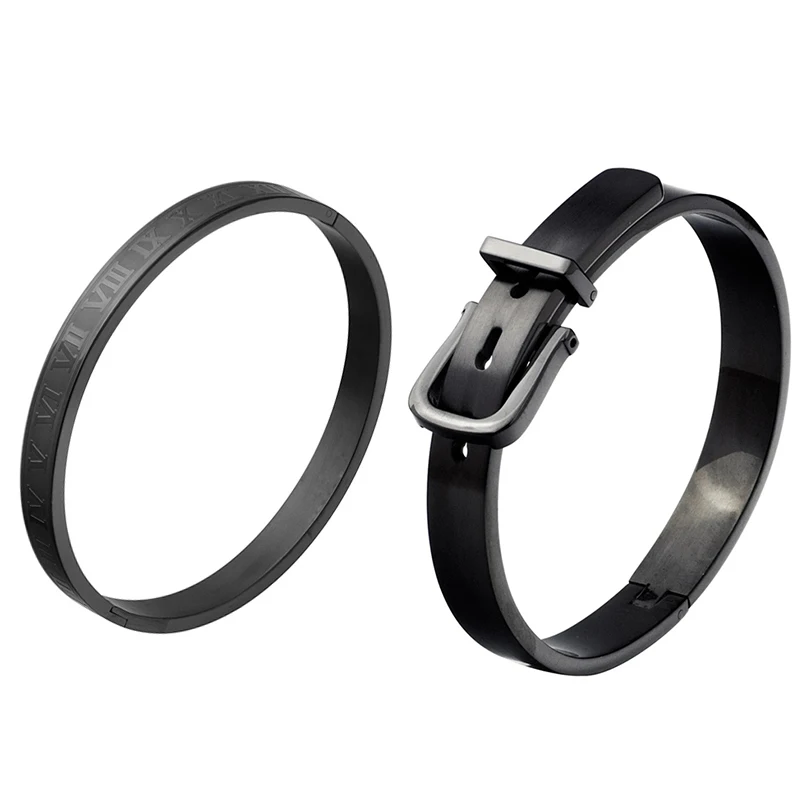 Black 18-19cm 3 шт./компл. Для мужчин браслет ювелирные изделия венец талисманы бусины макраме Браслеты для wo Для мужчин в едином положении во время занятий легкой атлетикой masculina в едином положении во время занятий легкой атлетикой, wo Для мужчин Браслеты - Окраска металла: Black 18-19cm