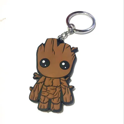 GUARDIANS OF THE GALAXY BABY GROOT RUBBER KEYRING NEW OFFICIAL MERCHANDISE