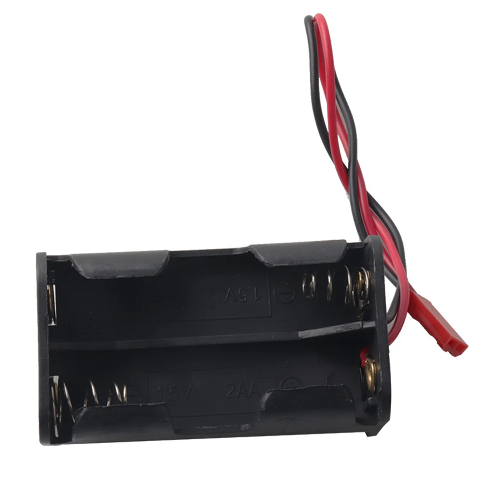 

HSP 02070 Holder Plastic Container AA Box Battery Compartment Black Case For 1/8 1/10 RC Car