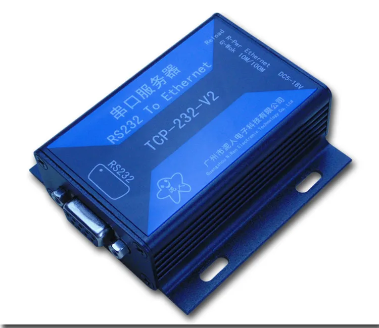 RS232 последовательный к Ethernet серверу двухсторонняя прозрачная передача RS232 последовательный сервер