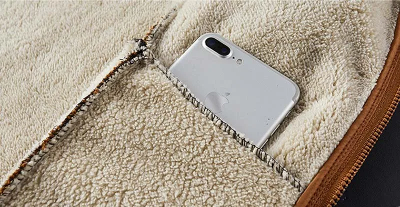 Mcikkny Men Warm Winter Hoodies Cardigan Fleece Lined Sweater Coats Male Knitted Clothing For Autumn (3)