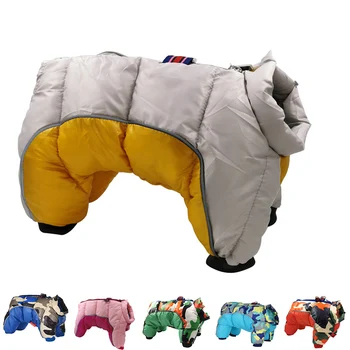 

2020 Winter Pet Dog Clothes Super Warm Jacket Thicker Cotton Coat Waterproof Small Dogs Pets Clothing For French Bulldog Puppy