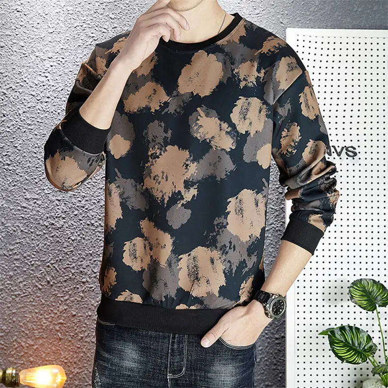 2020 New Sweatshirt Men Hoodie Crewneck Sweatshirts Spring Hoody Ugly Printed Streetwear Male Japan Korean Style Plus SIze 4XL 13